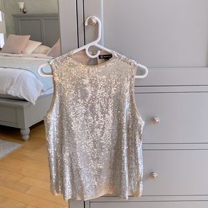 INC. international Concepts Sparkle Top.